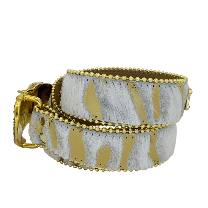 Gold Horse Head buckle / Clear - Image 3