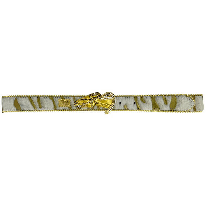 Gold Horse Head buckle / Clear - Image 4