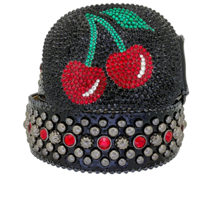 Red Cherries -Trojan/ Glossy Black