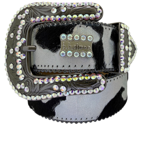 Classic Western - Acid Wash Silver Black