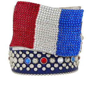 France Flag Crystal