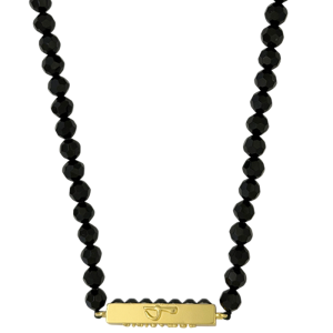 Jet / Cuboid Shape / Gold